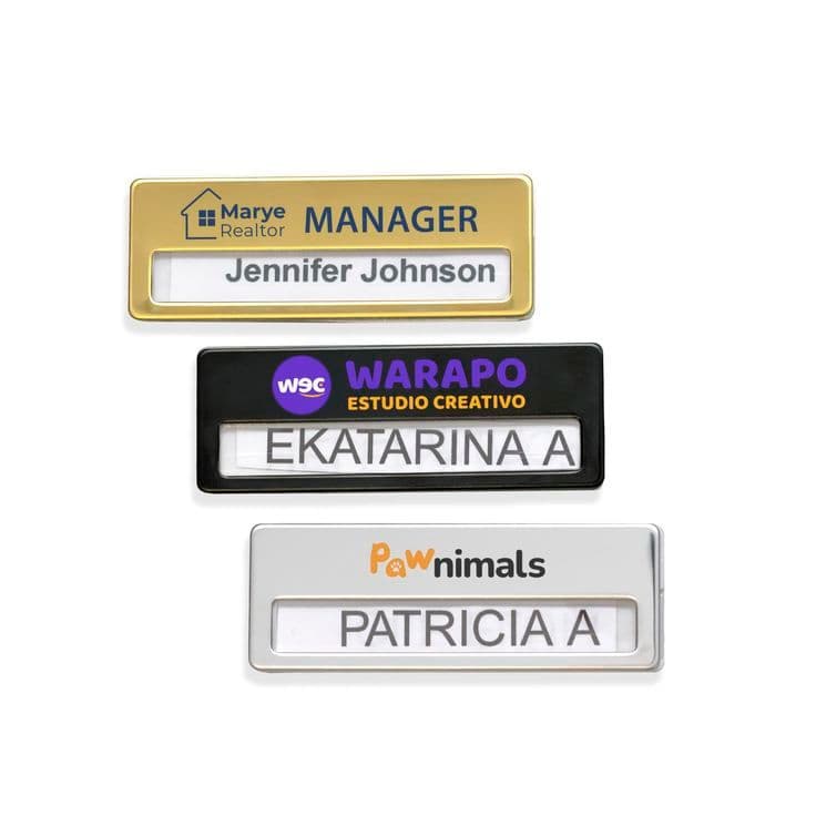 Name badges