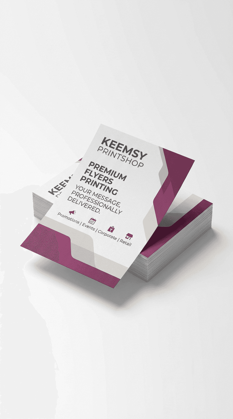 Flyer Printing in Kenya – A4, A5 & A6 Custom Promotional Flyers